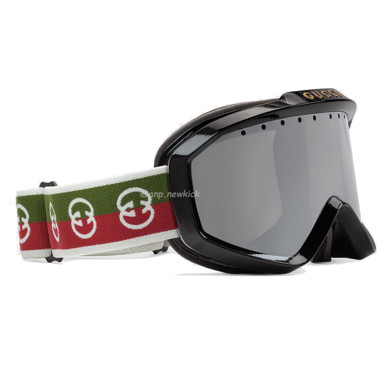 Gucci Ski Goggle Black Pink Olive Green White (14) - www.newkick.vip